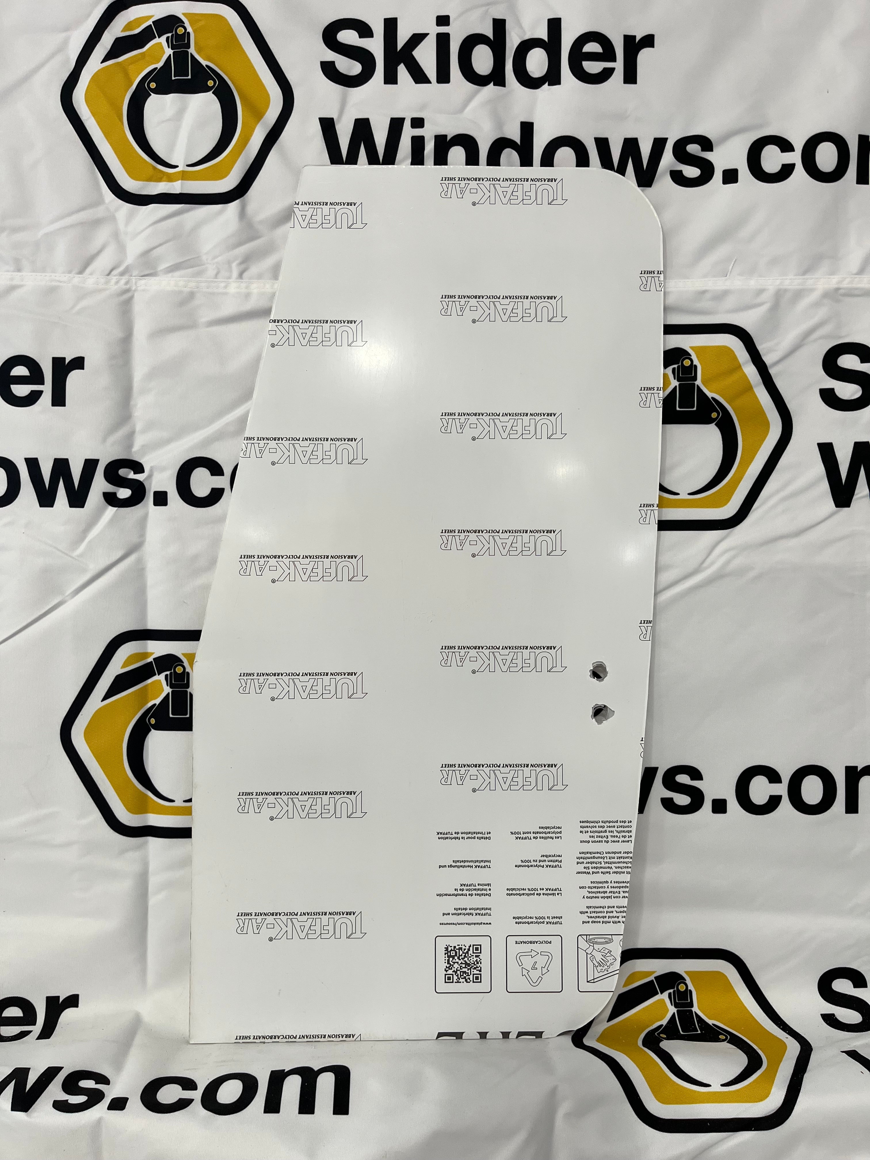 Case 9030B Excavators Polycarbonate Window – Skidder Windows
