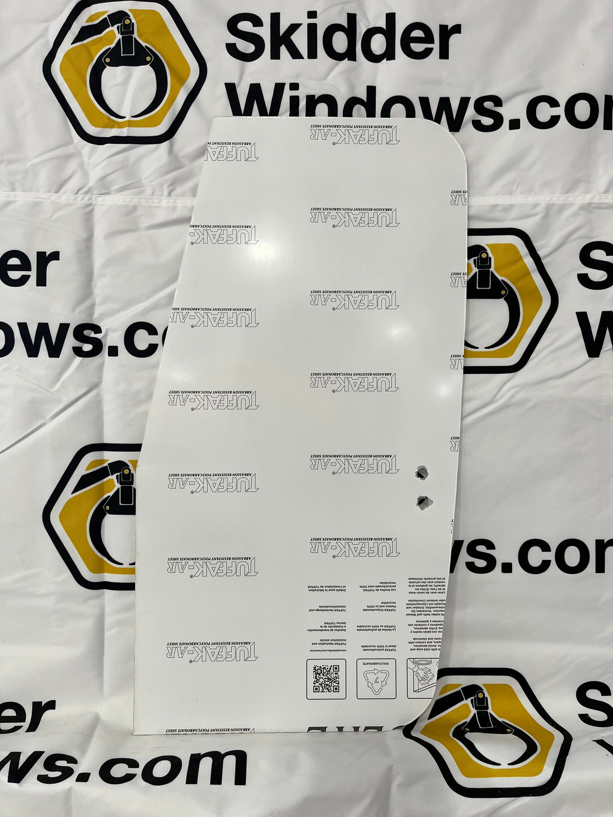 Case 9030B Excavators Polycarbonate Window