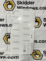 Case 9030B Excavators Polycarbonate Window