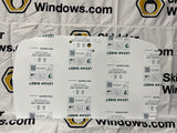 John Deere 450K / 550K / 650K / 700K / 750K / 850K polycarbonate dozer windows