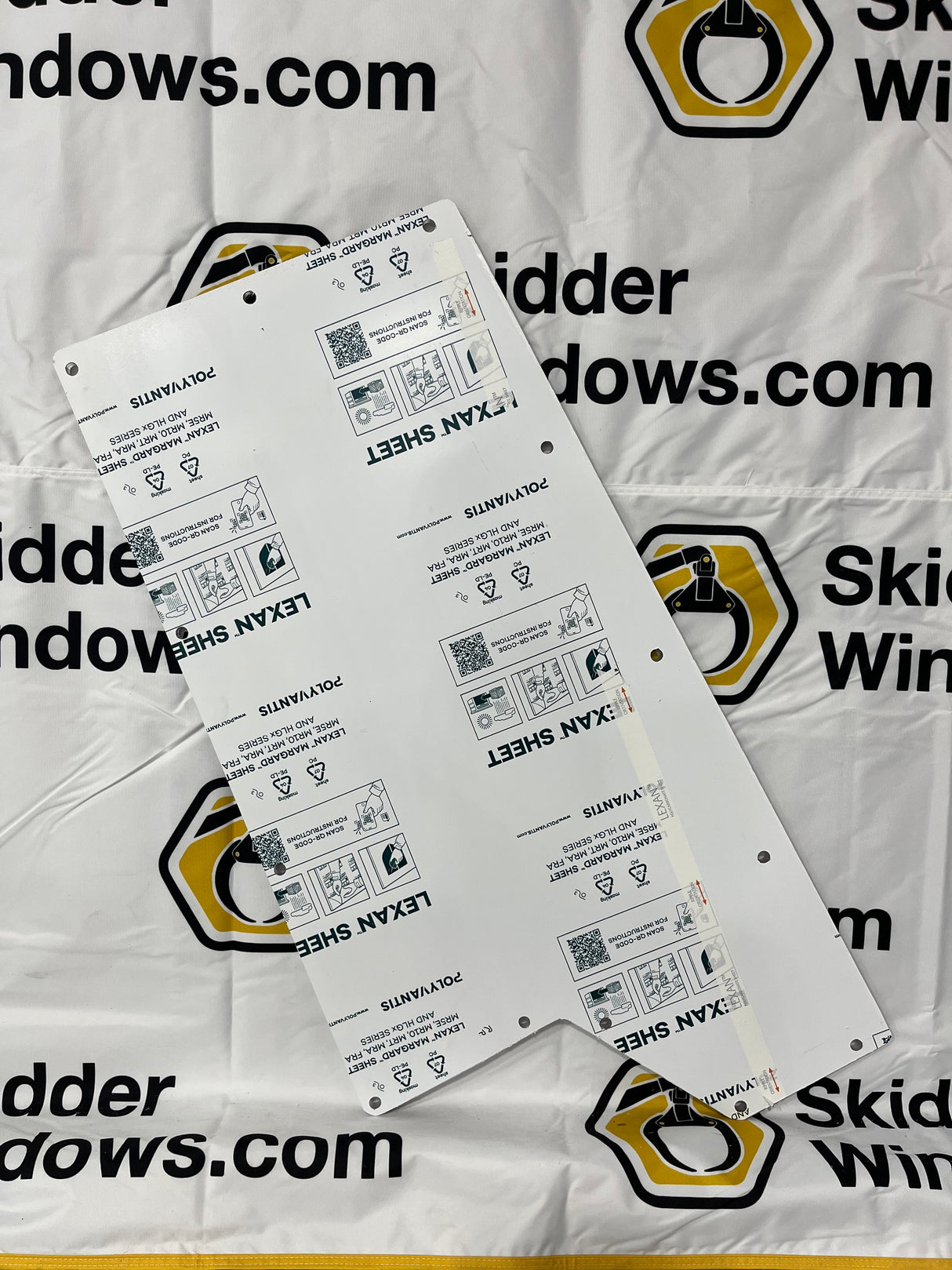Prentice 2432 & 490 Skidders Polycarbonate Windows