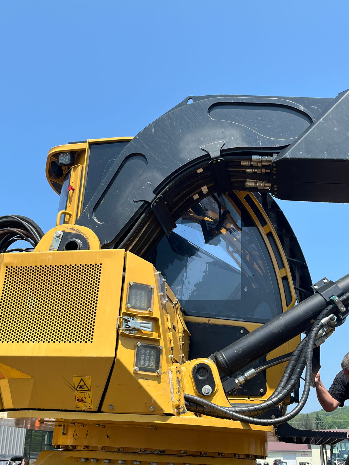 Tigercat 1165 Harvester Polycarbonate Windows
