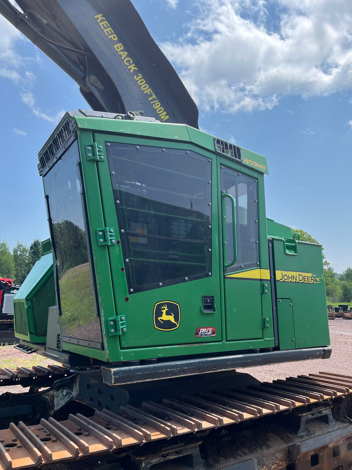 John Deere 803M/MH - 959M Feller Bunchers Windows