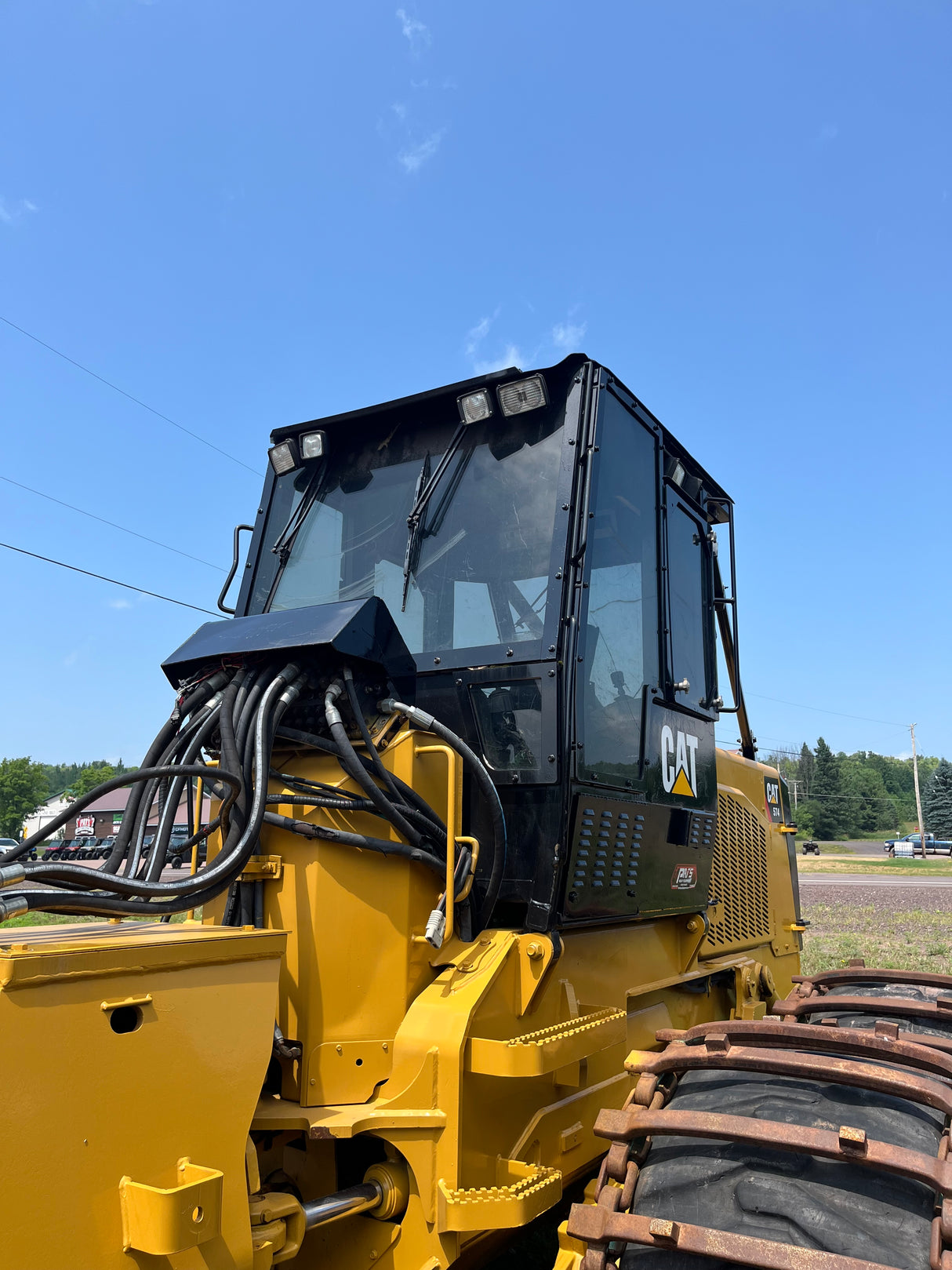 Cat 564 and 574 Forwarder Windows