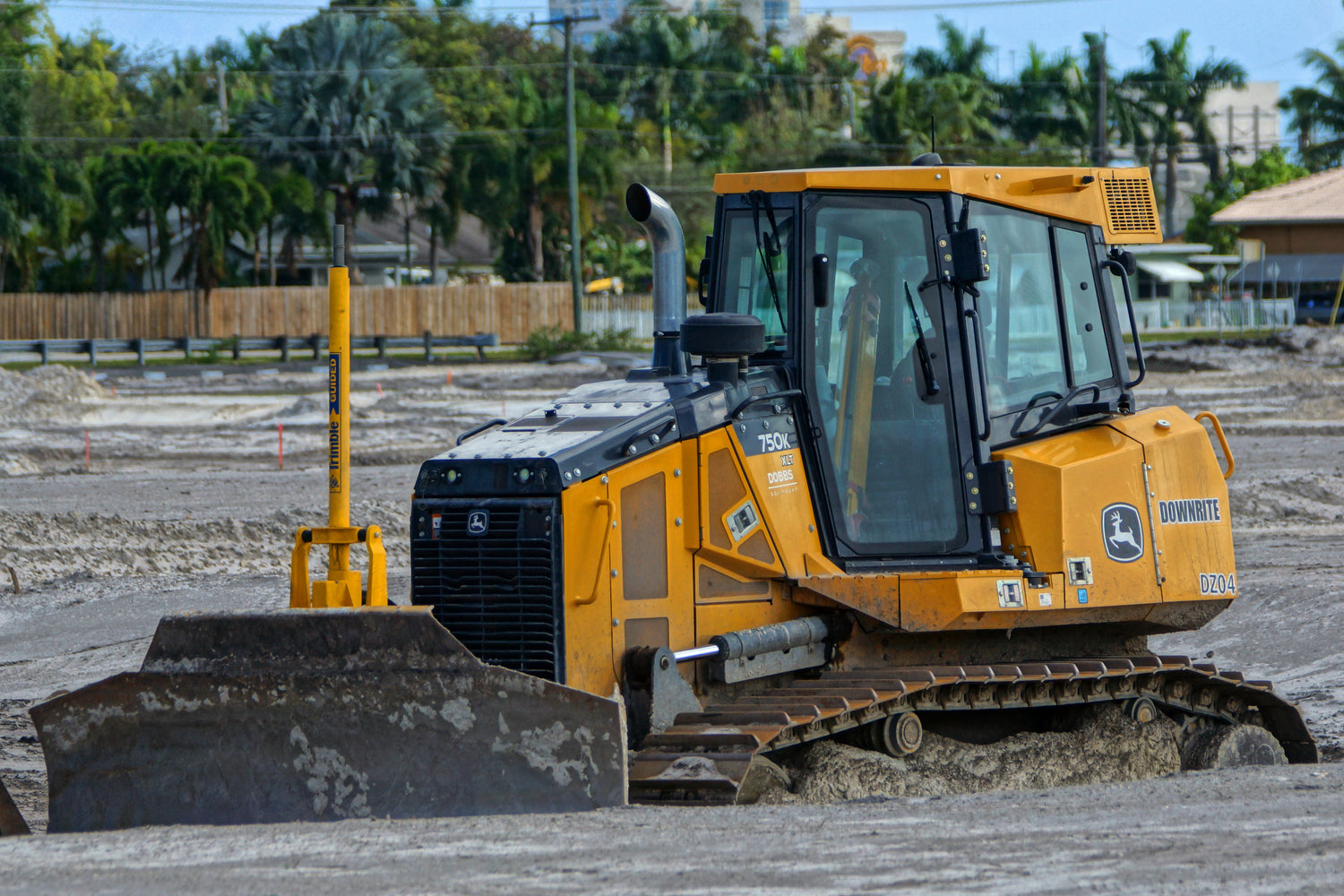 John Deere 450K / 550K / 650K / 700K / 750K / 850K polycarbonate dozer windows