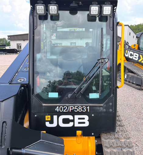 JCB skid steer polycarbonate windows for 400/E8646 and 402/P5831