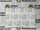 Cat 515, 525B, 535B, 545 Skidder Windows