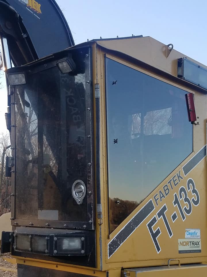 Cat 501 Harvester Windows