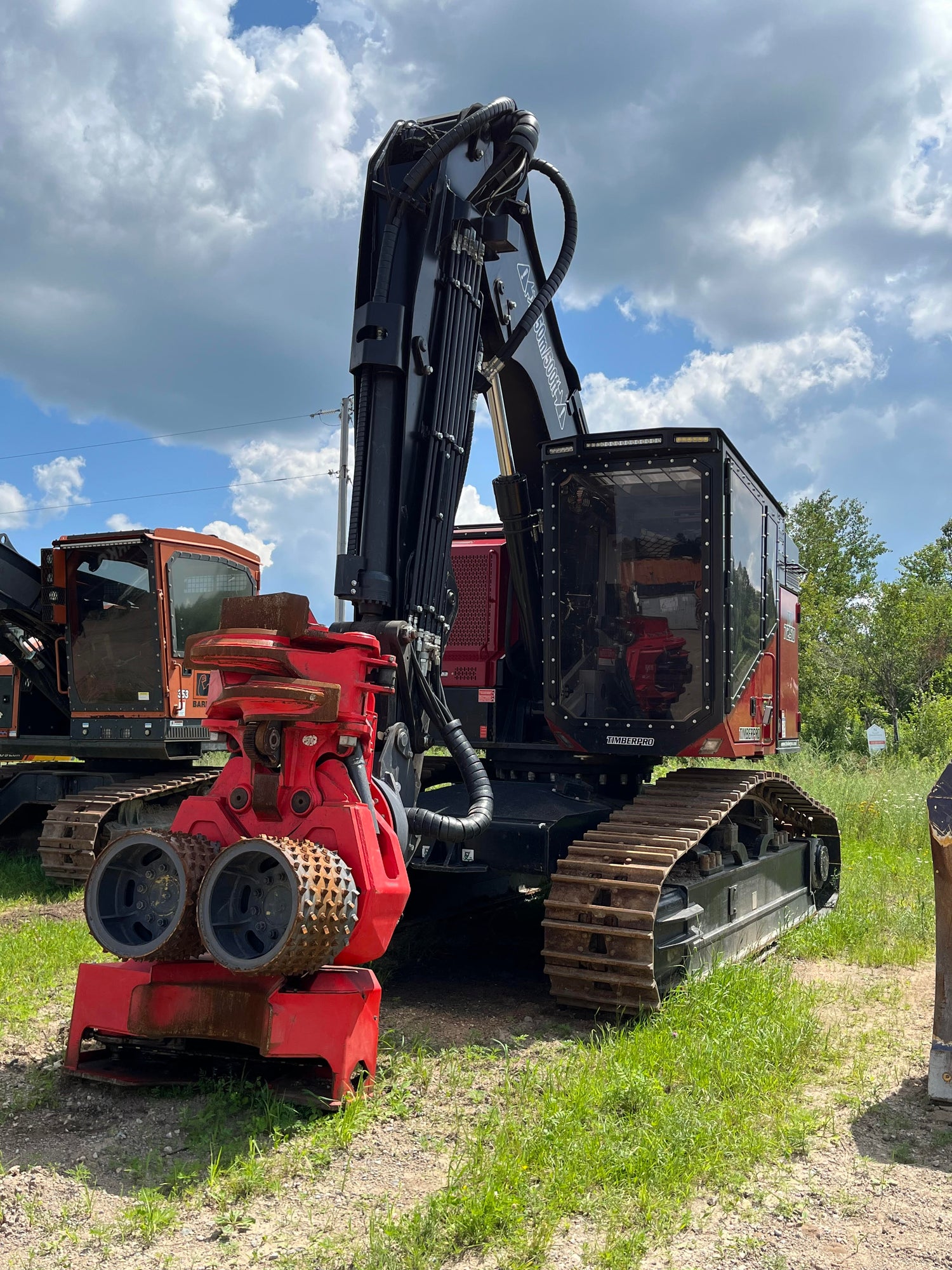 Timberpro TL/TN 725D - TL/TN 755D feller buncher / harvester polycarbo ...