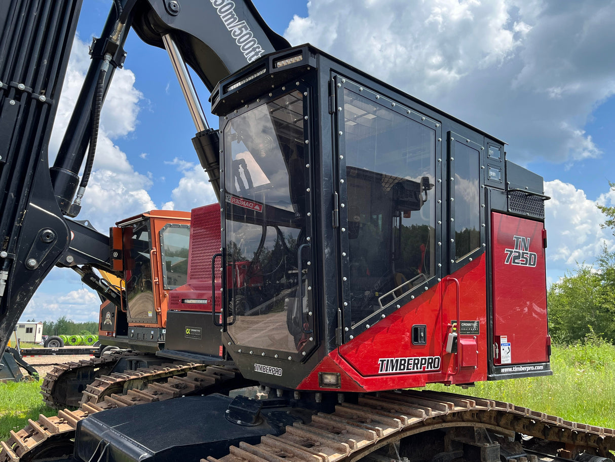 Timberpro TL/TN 725D - TL/TN 755D feller buncher / harvester polycarbonate windows
